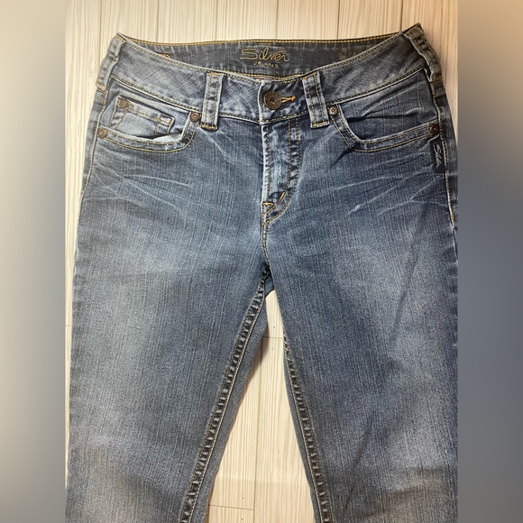 Silver Bootcut Jeans size 28/32 - Picture 2 of 8
